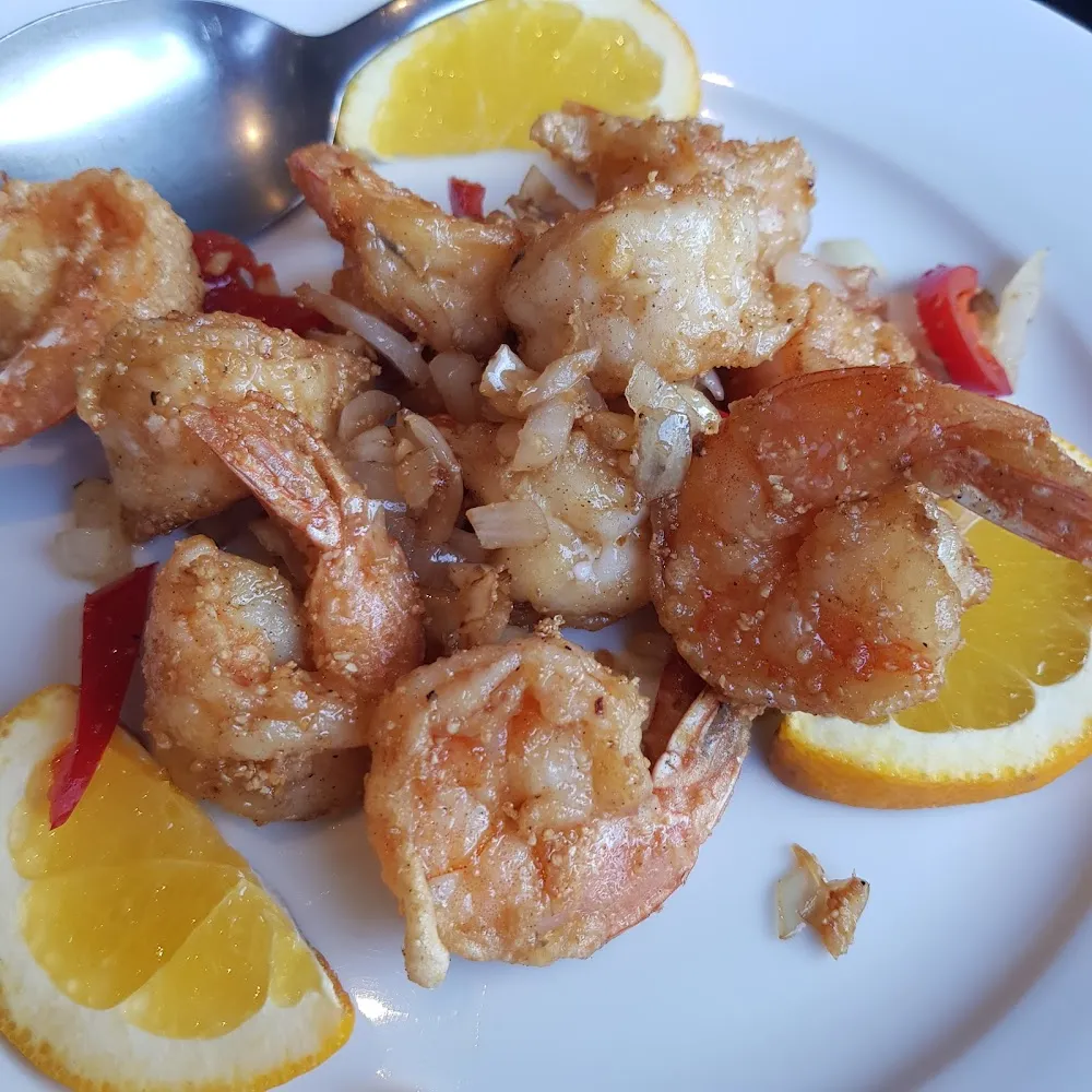 Crevettes Au Poivre Et Sel