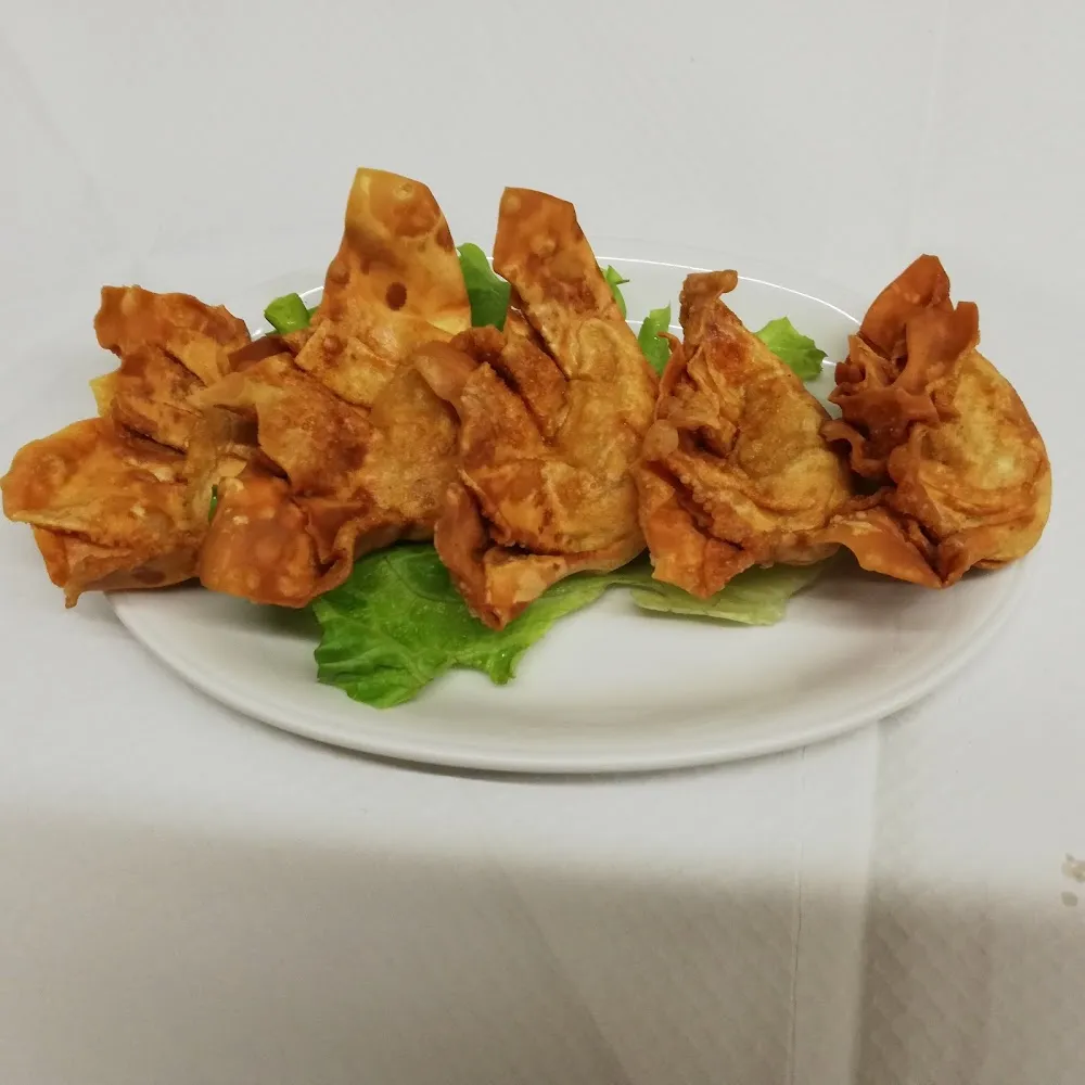 Raviolis Aux Crevettes Frits